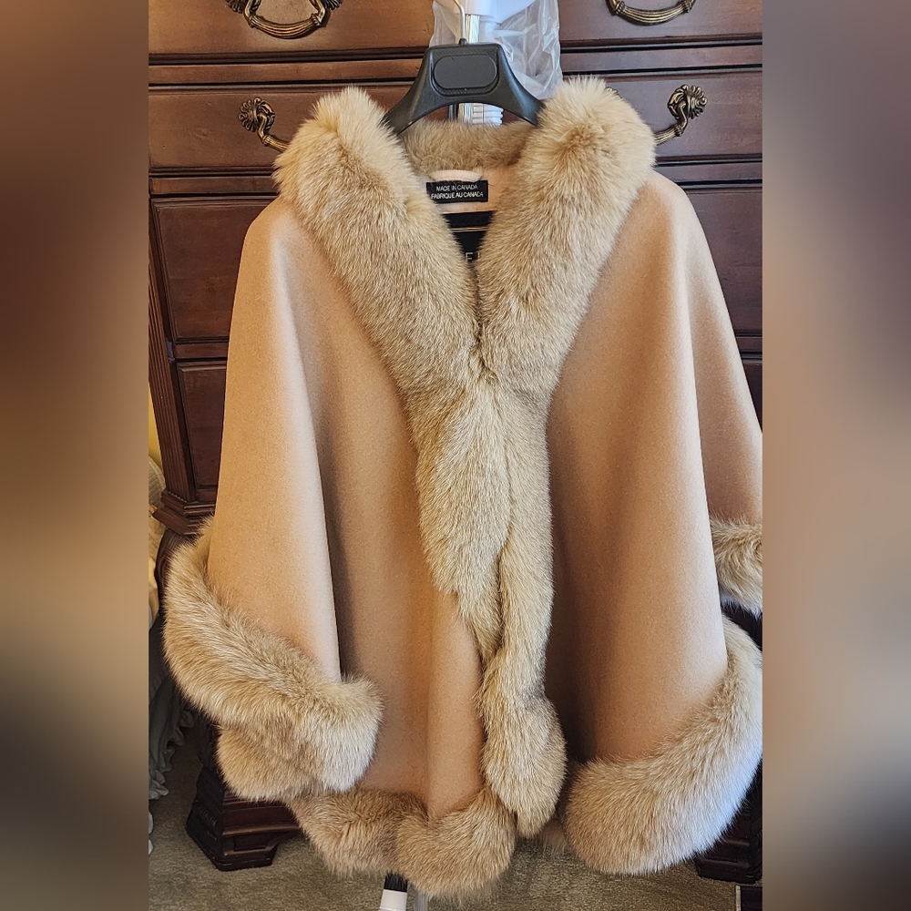 Wolfie Cashmere Fox Coat